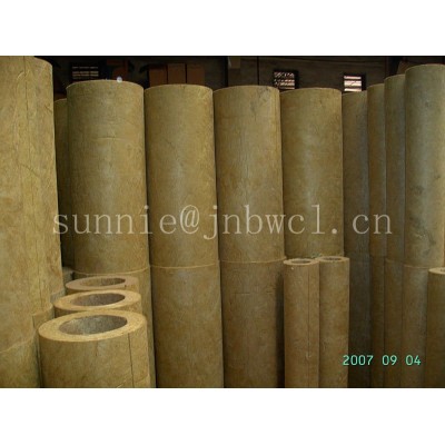 Rock wool thermal and acoustic insulation material