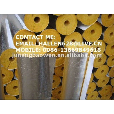 Fiberglass Pipe Insulation / Glasswool Pipe