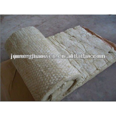 Mineral wool blanket,fireproof Rockwool blanket