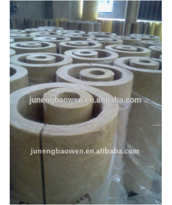 Preformed Mineral Wool Pipe Section for thermal insulation