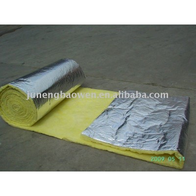 Glass Wool Blanket with foil / fiberglass duct wrap